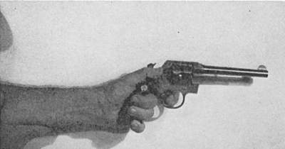 Little finger under revolver grip