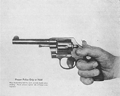 Proper Police Revolver Grip