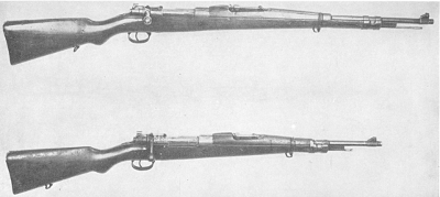 Belgian FN Mauser rifle and carbine
