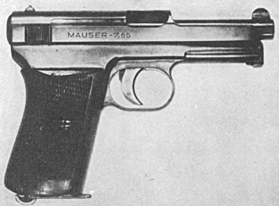 Mauser 7.65mm Pocket Model
