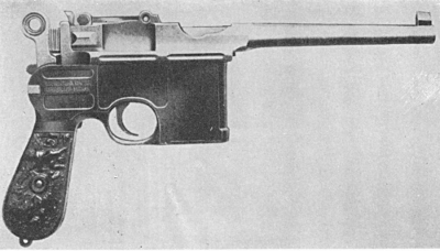 Mauser C96 automatic pistol