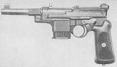 Mauser Model 06-08 Automatic Pistol left side