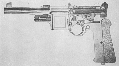 Mauser Model 06-08 Automatic Pistol phantom recoil