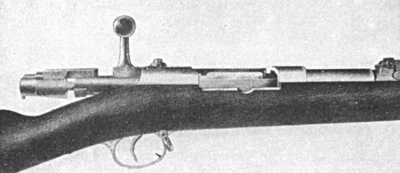 Mauser Model 71-84 action open