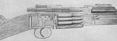 Model 93 Spanish Mauser phantom loaded