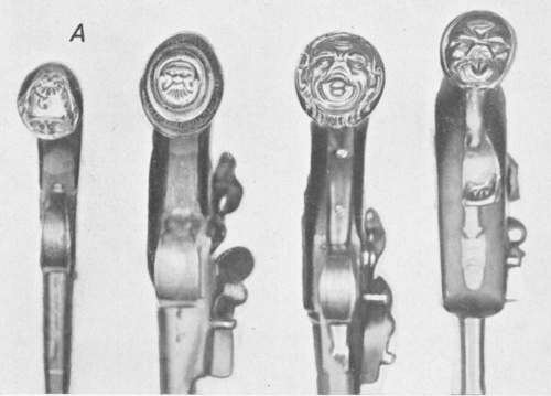 Queene Anne type of pistols