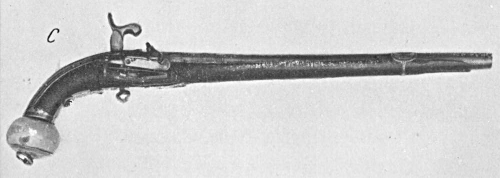 Russian Circassian Caplock Pistol