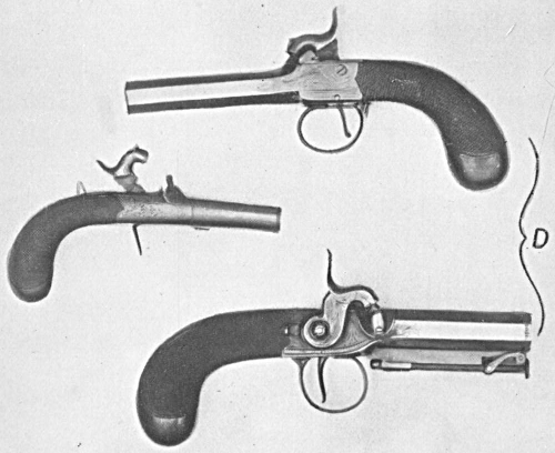 common percussion pocket pistols