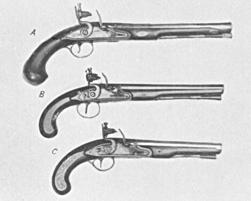 flintlock dueling pistols
