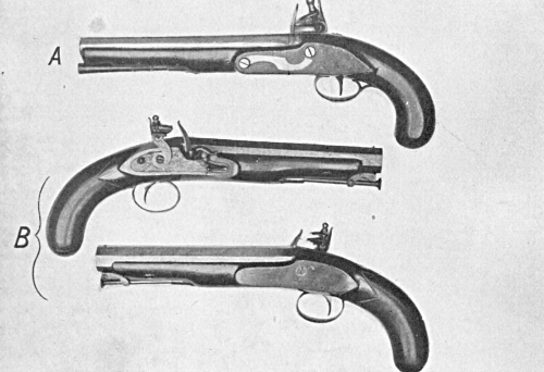 military flintock pistols