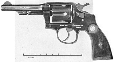 Guisasola 38 S&W special revolver Smith & Wesson imitation