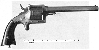 Pond Military Revolver 44 henry rimfire