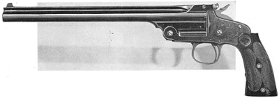 Smith & Wesson 10 inch model 1891 22 rimfire