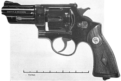 Smith & Wesson 357 magnum 3.5 inch barrel FBI quick draw