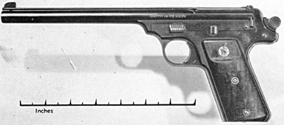 Smith & Wesson single shot straight line 22 rimfire